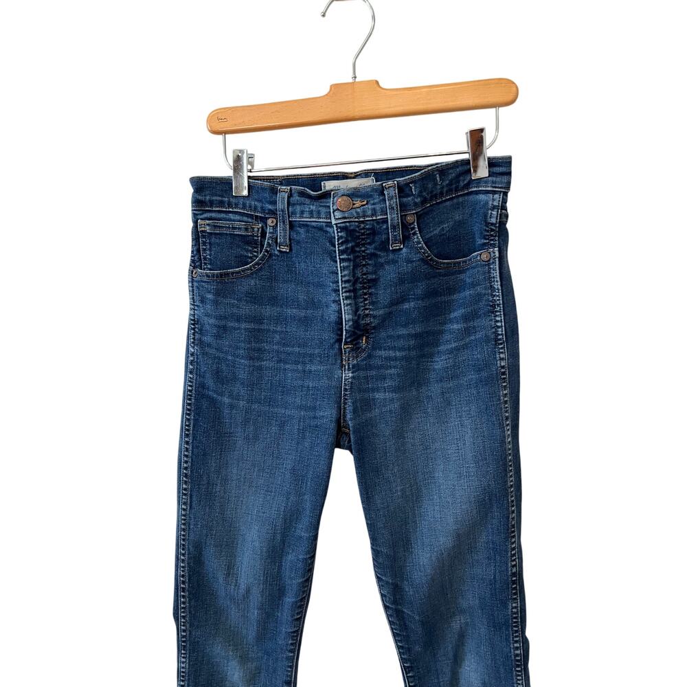 Madewell High Waisted 10" Skinny Jeans 28 - Picture 4 of 9